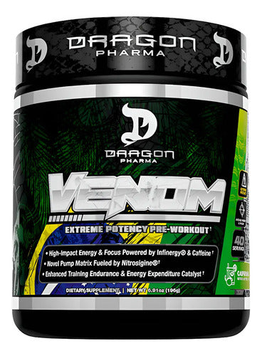 Dragon Venom 40 Servicios Sabor Caipirinha
