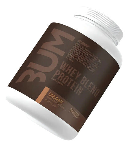 Raw Cbum Whey Blend Protein Chocolate 65 Servicios 5 Lbs