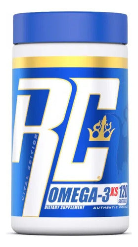 Omega 3 Xs Ronnie Coleman 120 Cápsulas De Aceite De Pescado Sabor N/a Null