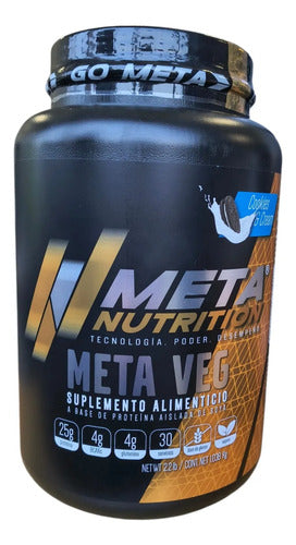 Proteina Meta Nutrition Meta Veg 2 Lbs Cookies And Cream Cookies And Cream
