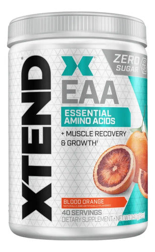 Xtend Eaa Bcaa, 9 G, Aminoácido De Scivación, Sabor A Naranja Sanguina