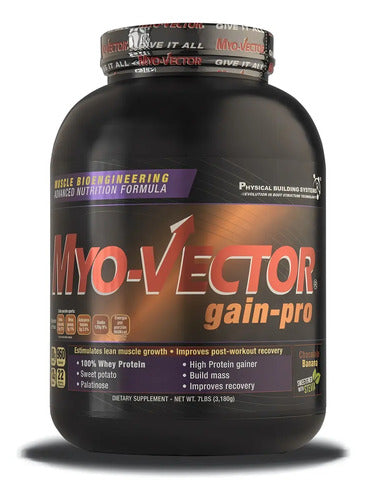 Myovector Gain Pro Proteína Ganadora De Peso 3.2kg Sabor Chocolate