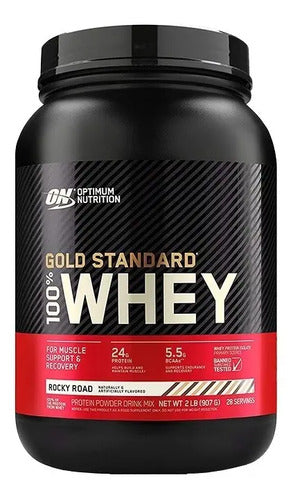 Optimum Nutrition Gold Standard 100% Whey Proteína 2 Lb Rocky Road
