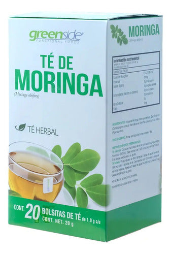 Té De Moringa Greenside 20 Bolsitas Digestivo
