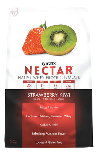 Suplemento Syntrax Néctar Nectar Whey Protein Sabor Strawberry/kiwi De 907g Polvo