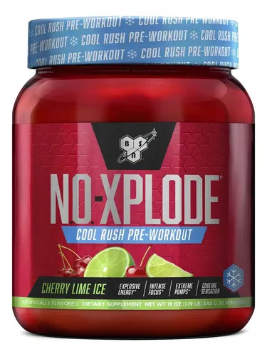 Pre Entreno Bsn No Xplode 3.0 Cool Rush 30 Serv Todo Sabor Sabor Cherry Lime Ice