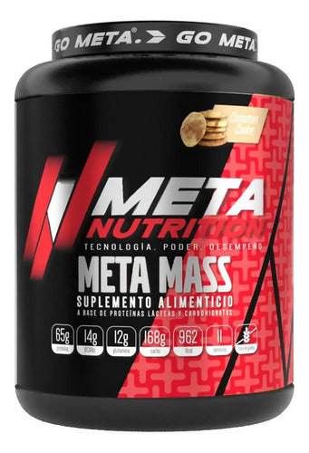 Proteina Meta Nutrition Meta Mass 2.72 Kg Sabor Galleta Canela Galletas De Canela