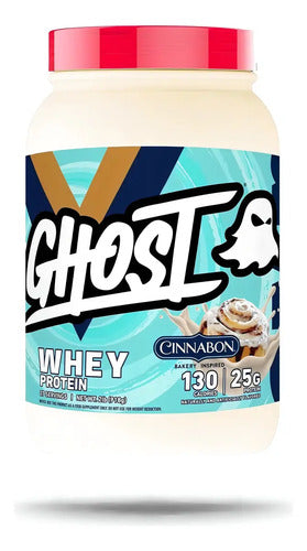 Proteína Ghost Whey Cinnabon Roll De 918 G