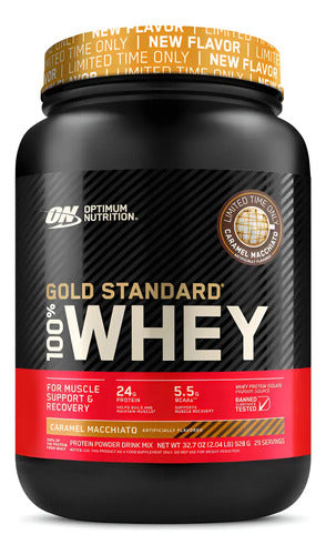 Whey Gold Standard On 100% 2 Lb Caramel Macchiato Caramel Macchiato