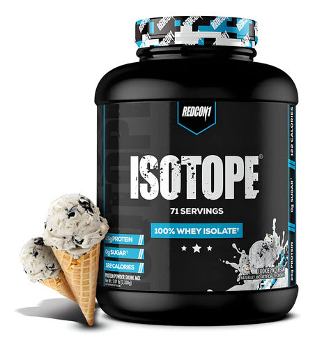Proteina Redcon1 Isotope Whey Isolate 71 Servicios 5.07 Lbs Sabor Cookies And Cream