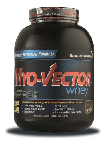 Suplemento En Polvo Myo-vector Proteínas De Whey Sabor Chocolate/frutilla X 2.27kg