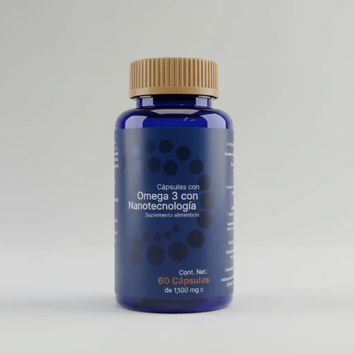 Suplemento Omega 3 Con Nanotecnología En Cápsulas Xebr 3x Sin Sabor