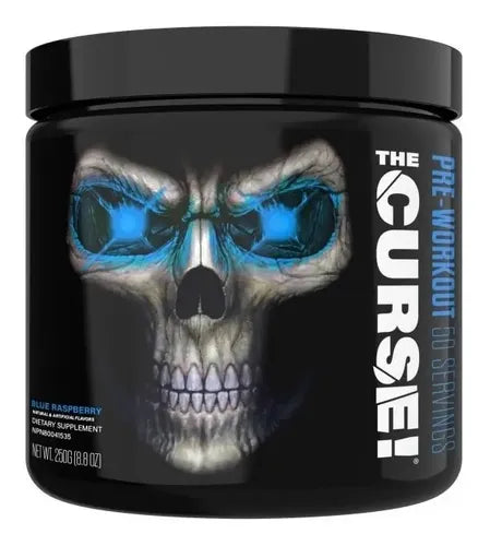 Pre Entreno Jnx Sports The Curse 50 Servicios Sabor Blue Raspberry Mora Azul