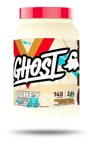 Proteina Ghost Whey 2 Lbs 26 Serv Sabor Peanut Butter Cereal Milk