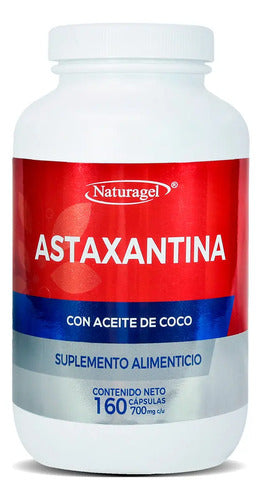 Suplemento En Cápsula Naturagel Suplementos Alimenticios Astaxantina X 250g Sin Sabor