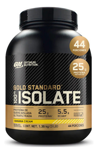 Optimum Nutrition Gold Standard 100% Isolate 3lb Banana Cream