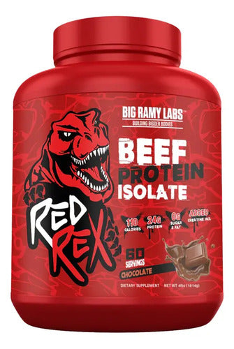 Red Rex Big Ramy Labs Iso Big 4.63 Lbs 60 Serv 30 Gr Protein Sabor Chocolate
