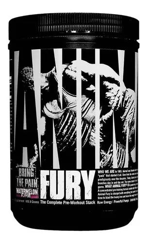 Pre Entreno Universal Animal Fury 30 Servicios Sabor Sandía