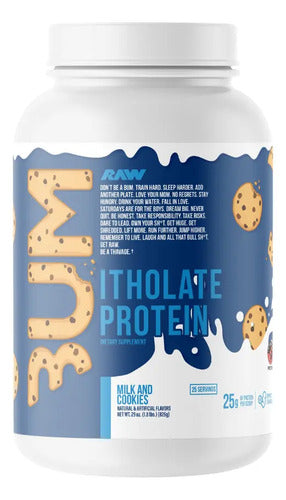 Cbum Raw Itholate Proteína Milk And Cookies, 1.72 Lbs. Galletas Con Leche