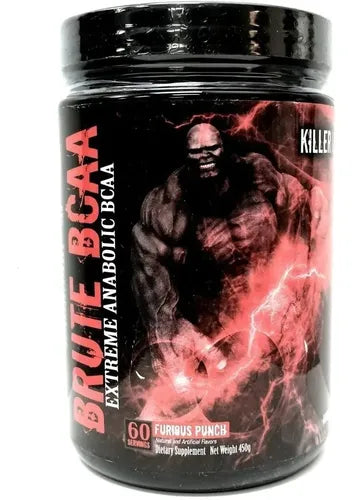 Aminoacidos Killer Labz Brute Bcaa 60 Servicios Recuperacion Sabor Furious Punch