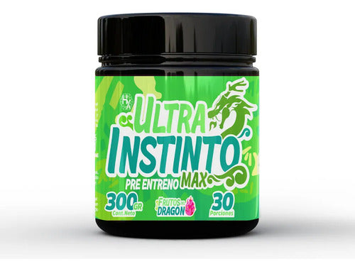 Pre Entreno Holix Ultrainstinto Max 300 Gr Frutos Del Dragon Sin Sabor
