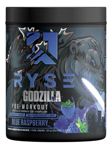 Godzilla Pre Workout Sabor A Arándanos De Ryse Supps X 722 G Blueberry