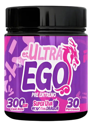 Holix Lab Ultra Ego 300g Suplemento Deportivo Con Arginina Y Citrulina Sabor Uva Uva Punch
