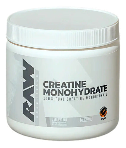 Creatina Monohidratada Raw Nutrition 30 Servicios 150 Gramos Sabor Sin Sabor