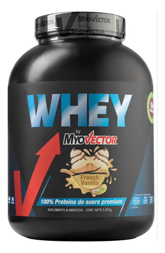 Proteína Myo-vector Whey Polvo 2.27 Kg 74 Porciones Sabor Vainilla