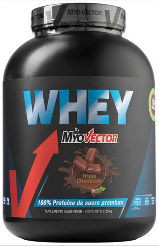 Proteina Myo Vector Whey 5 Lbs 74 Porciones Sabor Chocolate