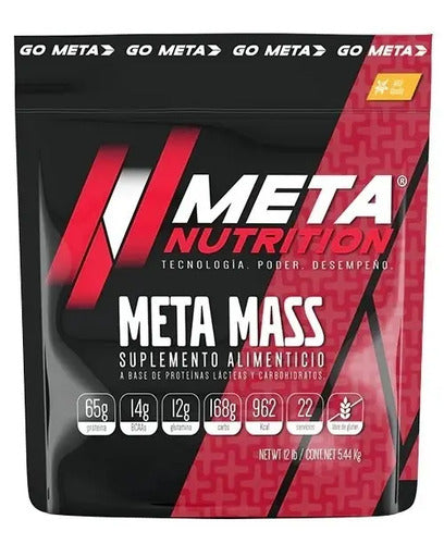 Proteina Meta Nutrition Meta Mass 12 Libras Ganador De Masa Sabor Galleta De Canela