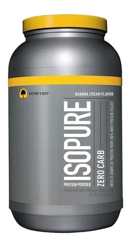 Suplemento En Polvo Isopure Proteína De Zero Carb Sabor Banana Cream X 1.36kg