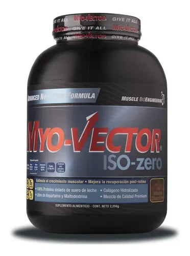 Proteína En Polvo Myo-vector Iso-zero De Fresa 2.294 Kg
