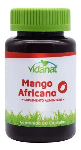 Mango Africano 60 Cápsulas Vidanat Sabor Sin Sabor