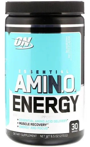 On Essential Amino Energy 10.6oz Sabor Mojito Mora Azul