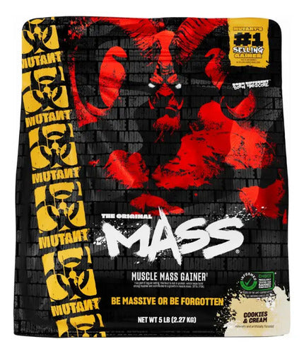 Suplemento En Polvo Mutant Proteina Mutant Carbohidratos De Mass Sabor Cookies & Cream X 6.8kg