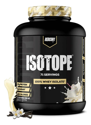 Proteina Redcon1 Isotope Whey Aislada 5 Lb Sabor Vanilla Vainilla