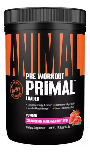 Pre Entreno Universal Nutrition Primal Powder De Fresa Sandia En Polvo Strawberry Watermelon/fresa Sandia