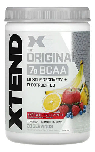 Scivation Xtend Bcaa 30 Servings Sabor Ponche De Frutas Ponche De Frutas
