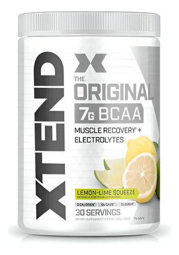 Aminoácidos Scivation Xtend Bcaa 30 Servicios Lima Limón Sin Gluten