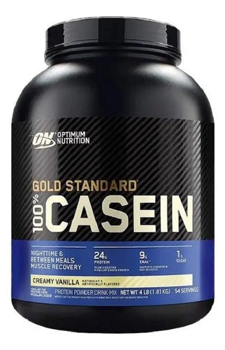 Proteina Optimum Nutrition Gold Standard 100% Casein 4 Lbs Vainilla