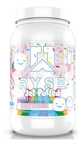 Ryse Protein 2 Lbs 27 Serv Sabor Jet Puffed Birthday Cake