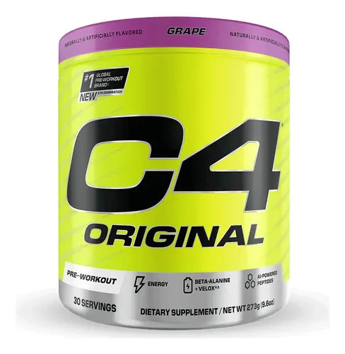Pre Entreno Cellucor C4 30 Servicios Sabor Uva