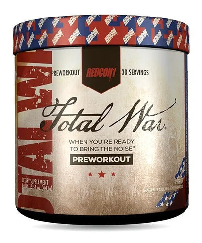 Pre Entreno Redcon1 Total War Sabor Patriot 30 Porciones Citrulina