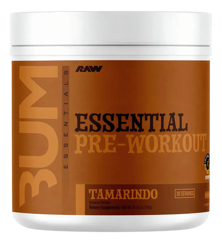 Raw Pre Entreno Cbum Essencial Tamarindo 30 Servicios