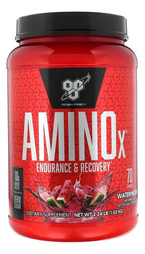 Suplemento En Polvo Bsn Endurance And Recovery Aminoácidos De Aminox Sabor Sandía X 1kg