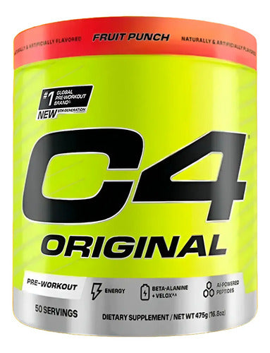 Cellucor C4 Preentreno Frutos Rojos 50 Serv 475g Series