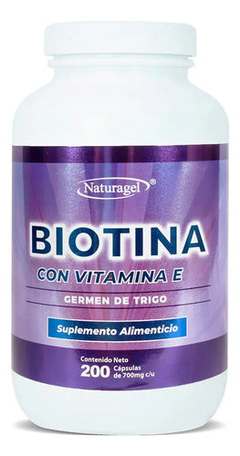 Suplemento En Cápsula Naturagel Suplementos Alimenticios Vitamina E X 700mg Sin Sabor