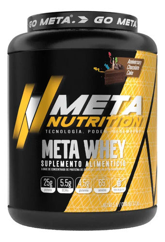 Proteina Meta Whey Meta Nutrition 5 Lbs Los Sabores Sabor Pastel