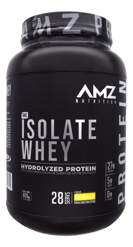 Proteína De Suero Amz Isolate En Polvo Para Aumento Muscular, Sabor Vainilla